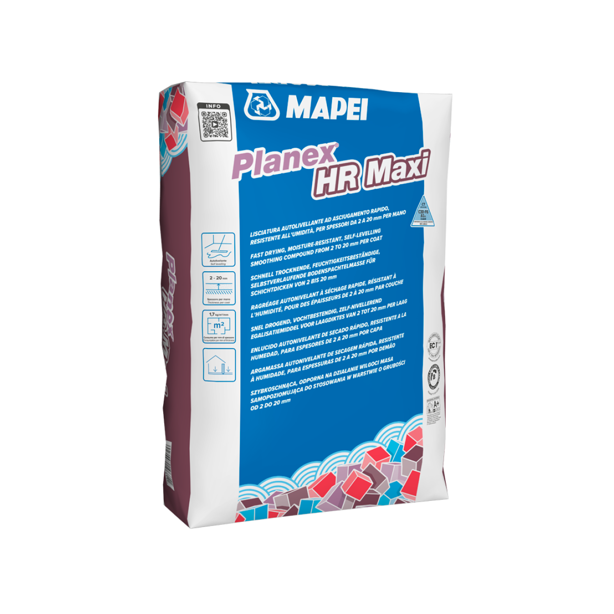 Mapei Planex HR Maxi aljzatkiegyenlítő 3-30 mm 25 kg